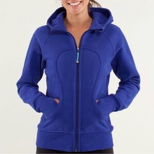 Lululemon Scuba Hoodie Pigment Blue Size 4